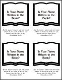 Book of Life Tract - Side One
